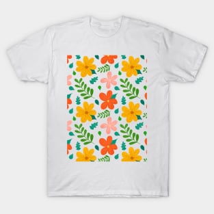 Colorful Floral pattern T-Shirt